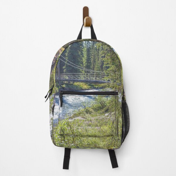 Item preview, USA. Alaska. Denali National Park. Suspension Bridge. designed and sold by vadim19.