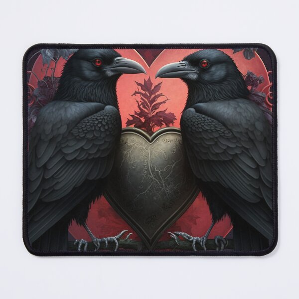 Item preview, Gothic Valloween Valentine designed and sold by NevermoreFalls.