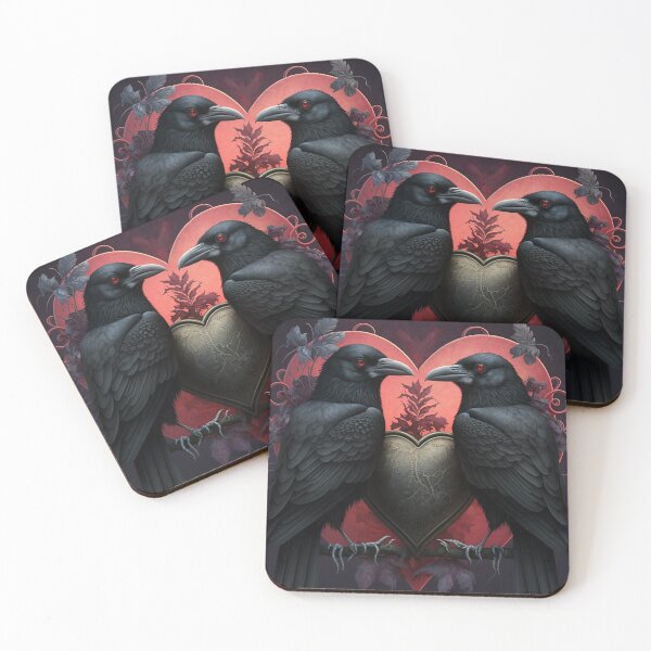 Item preview, Gothic Valloween Valentine designed and sold by NevermoreFalls.