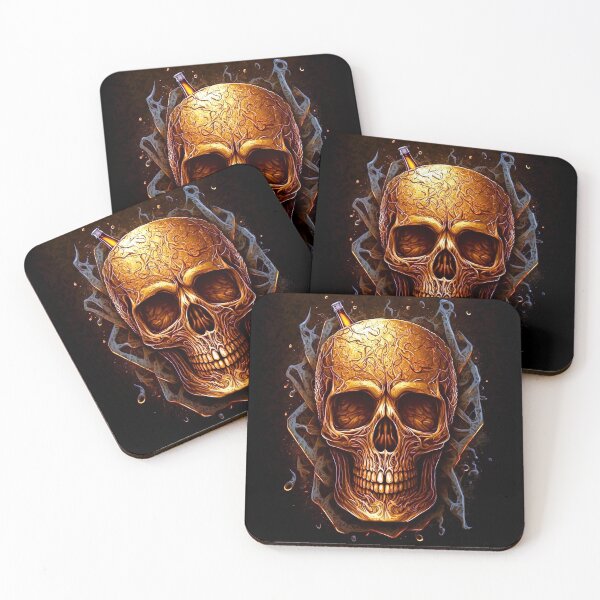 Item preview, Golden Skull designed and sold by ViniciusPimenta.