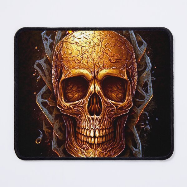 Item preview, Golden Skull designed and sold by ViniciusPimenta.