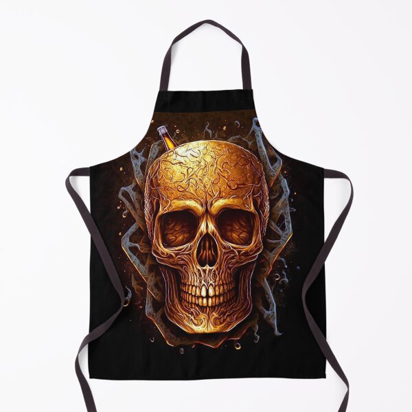 Item preview, Golden Skull designed and sold by ViniciusPimenta.