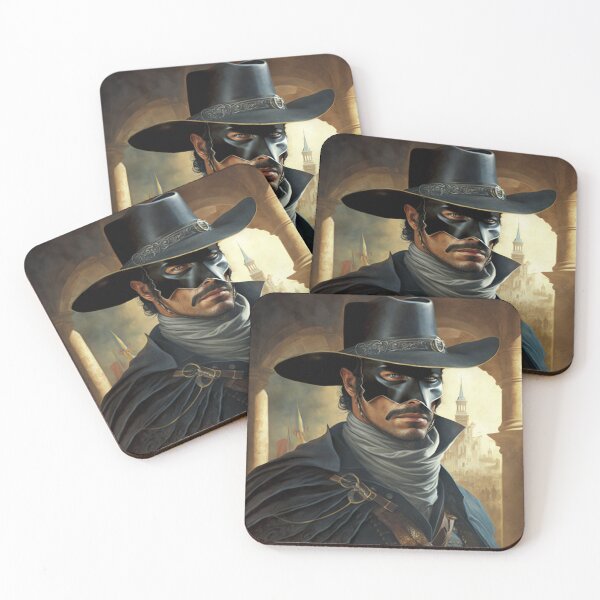Item preview, El Zorro, The Masked Avenger designed and sold by BeerBot.