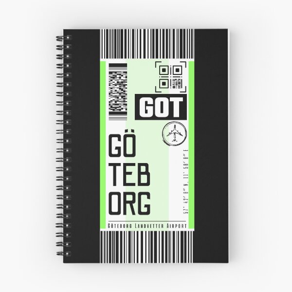 Item preview, GOTHENBURG GOTEBORG GOT classic luggage taf stickers designed and sold by LeddsoDello.