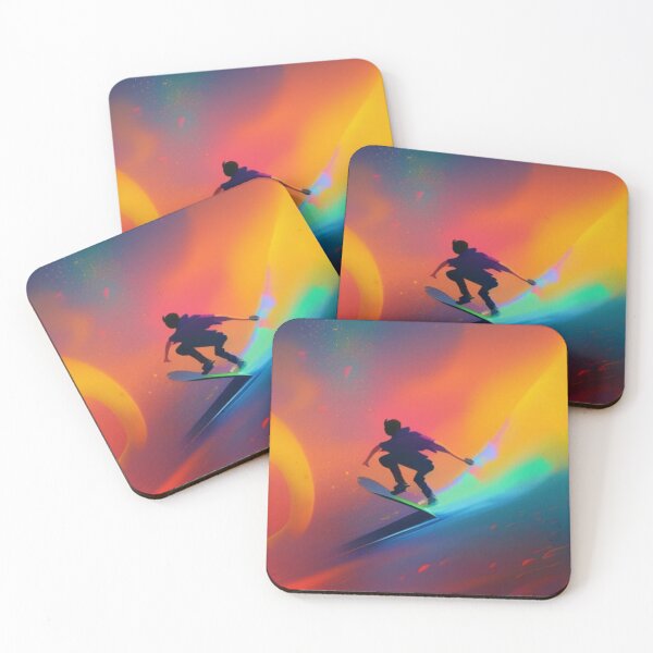 Item preview, Cosmic Surfer designed and sold by Verdant Rose Studio.
