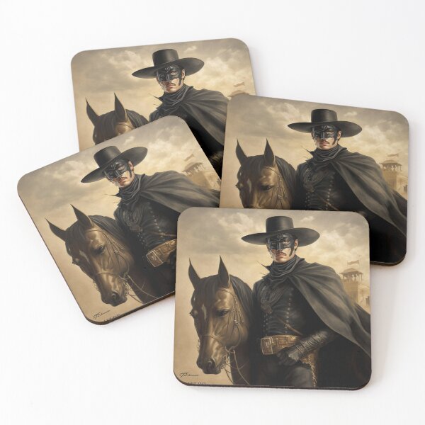 Item preview, El Zorro, The Masked Avenger designed and sold by BeerBot.