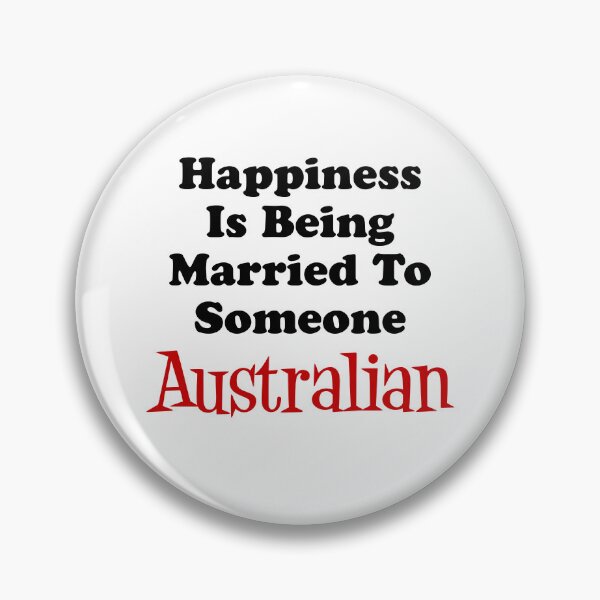 Item preview, Happiness Married To Someone Australian designed and sold by jaycartoonist.