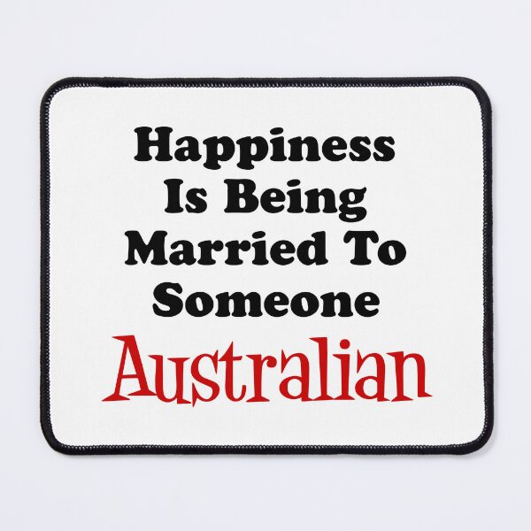 Item preview, Happiness Married To Someone Australian designed and sold by jaycartoonist.