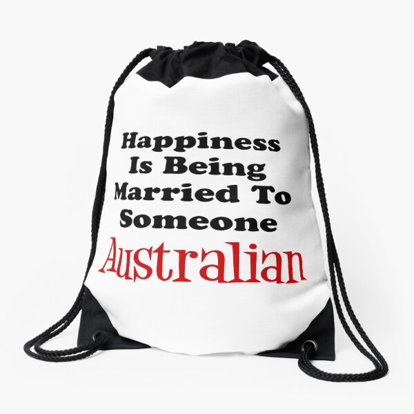 Item preview, Happiness Married To Someone Australian designed and sold by jaycartoonist.