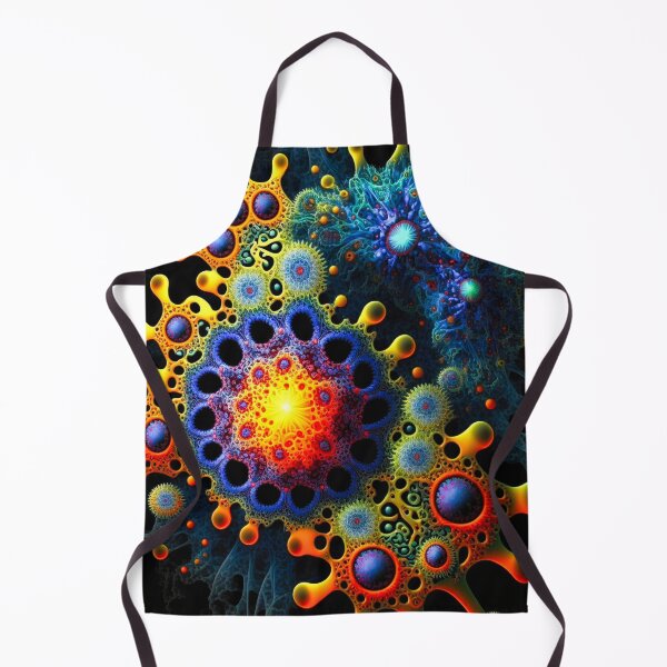 Item preview, Fractal 0045, Vibrant Mandelbrot fractal pattern, with swirling colors and hypnotic shapes designed and sold by randycolby.