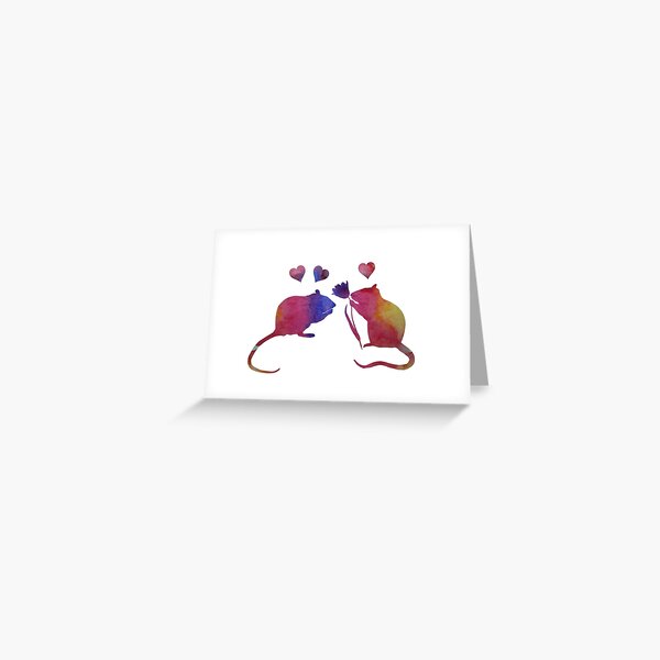 Rats Greeting Card