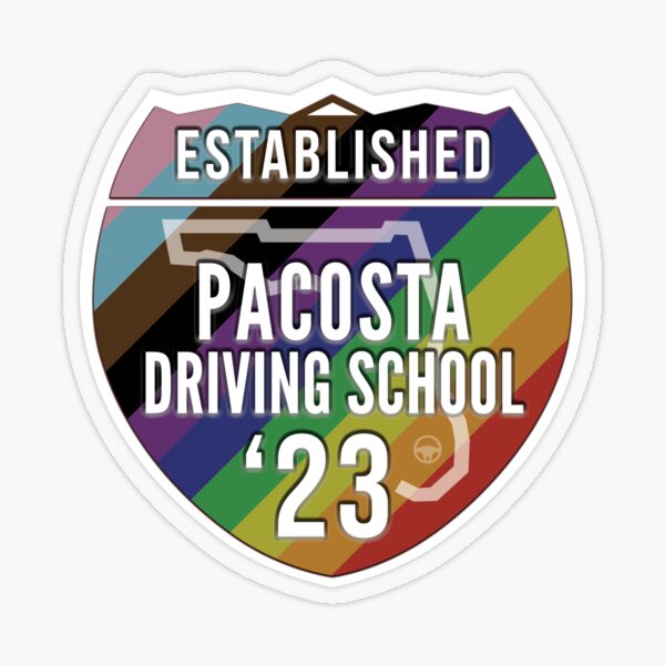 PDS WITH PRIDE Transparent Sticker