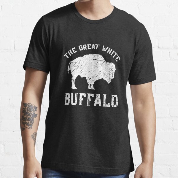 "The Great White Buffalo" Tshirt for Sale by UGRcollection Redbubble