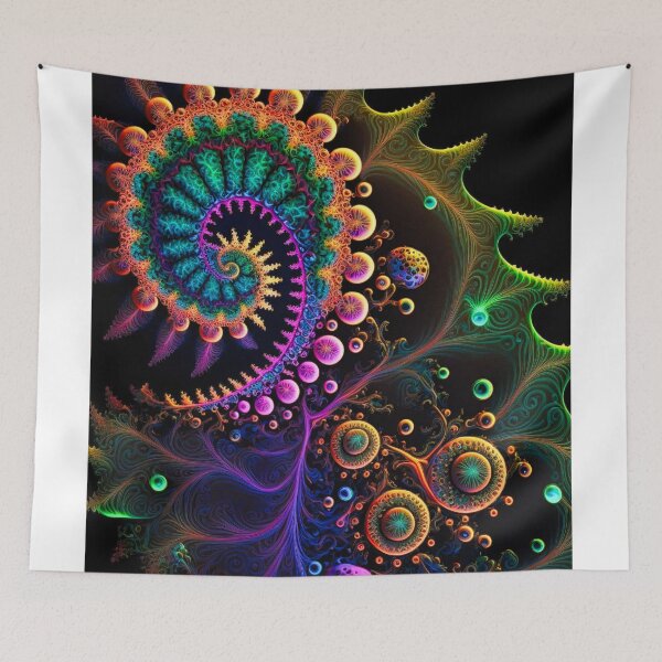 Item preview, Fractal 0049, Elegant Mandelbrot fractal design, featuring stunning colors and mesmerizing patterns designed and sold by randycolby.