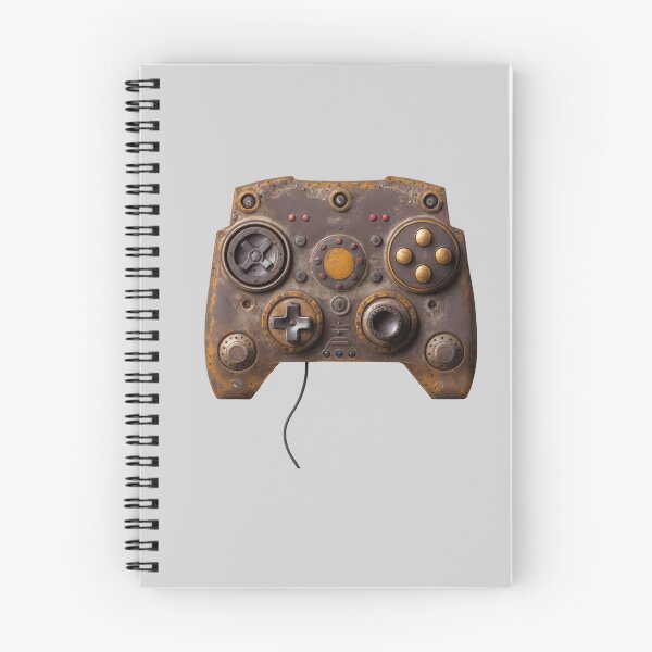 Artikelvorschau, Gaming-Controller aus verrostetem Metall entworfen und verkauft von DeRosa3DDesigns.
