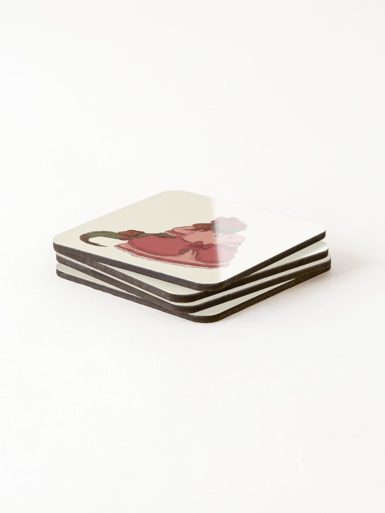 Thumbnail 4 of 5, Coasters (Set of 4), Princess Raph! designed and sold by fenkwort.