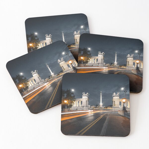Item preview, Heroes Square Budapest Long Exposure designed and sold by Stefan Lenz.