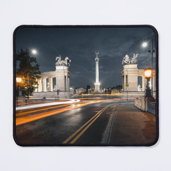 Item preview, Heroes Square Budapest Long Exposure designed and sold by Stefan Lenz.