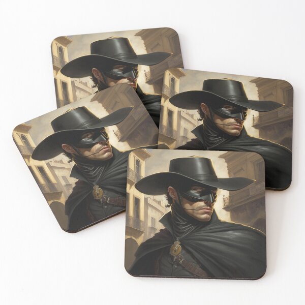 Item preview, El Zorro, The Masked Avenger designed and sold by BeerBot.
