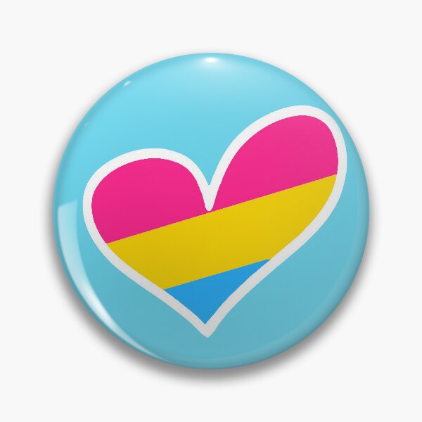 Item preview, Pansexual Pride Heart designed and sold by rowena-ravens.