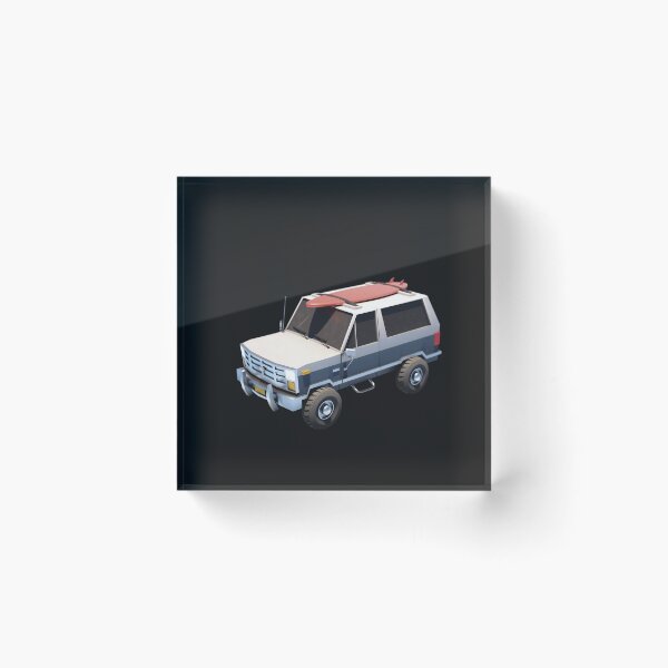 Item preview, Retro Bronco Lowpoly 3D designed and sold by Gravedrinker.