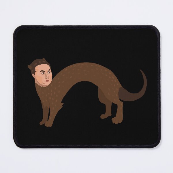 Item preview, Elon-gated Muskrat designed and sold by SharpArtemis.