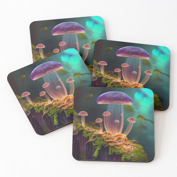 Item preview, Purple Jellyfish Mushroom designed and sold by Shroomworlds.