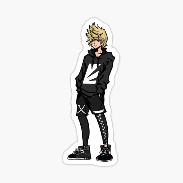 Vista previa del artículo con la obra «Estilo TWEWY Roxas», diseñado y vendido por KittiesNMitties.