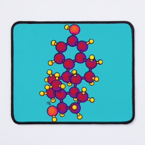 Item preview, Estrogen: The Hormone, The Molecule designed and sold by FreyStrandDraws.