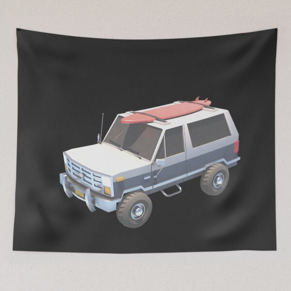 Item preview, Retro Bronco Lowpoly 3D Faded designed and sold by Gravedrinker.