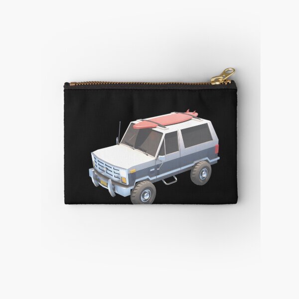 Artikelvorschau, Retro Bronco Lowpoly 3D verblasst entworfen und verkauft von Gravedrinker.