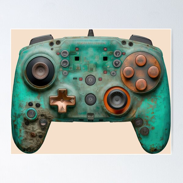 Item preview, Copy of Video Game Controller Golden Design designed and sold by DeRosa3DDesigns.