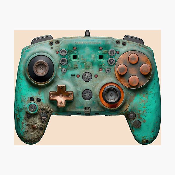 Item preview, Copy of Video Game Controller Golden Design designed and sold by DeRosa3DDesigns.