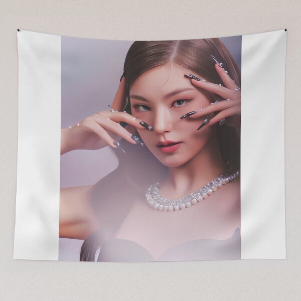 Artikelvorschau, Yeji ITZY Kpop Digital Painting Fanart entworfen und verkauft von Valeree Store.