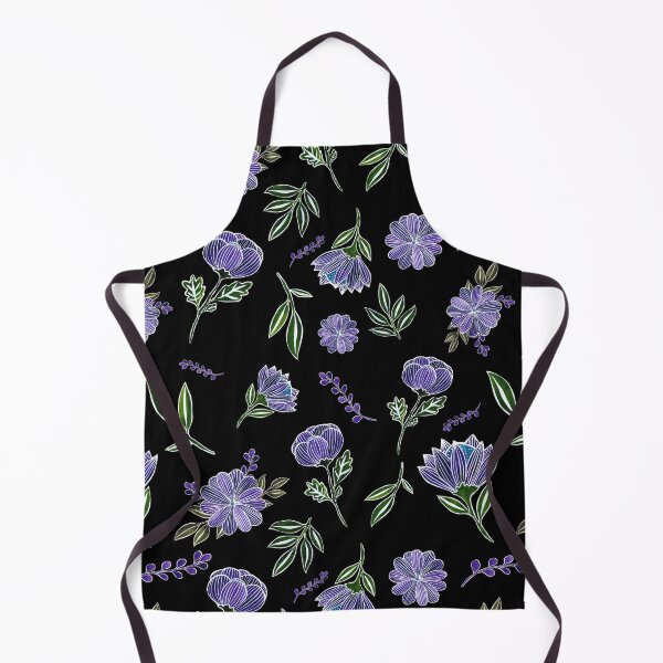 Artikelvorschau, Purpurrote Blumen - Nahtloses mit Blumenmuster entworfen und verkauft von Lola Mystique Boutique.