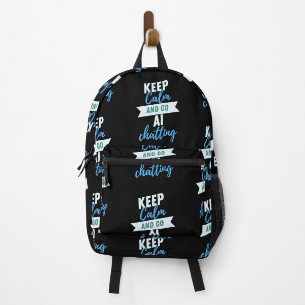 Item preview, Chatgpt keep calm and go AI chatting designed and sold by ProTeeBro.
