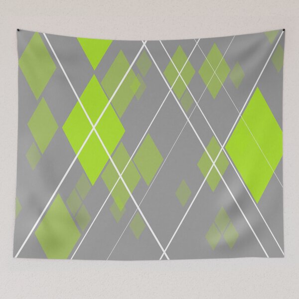 Item preview, Argyle 01  Quooki Argyle Lime designed and sold by Quooki.
