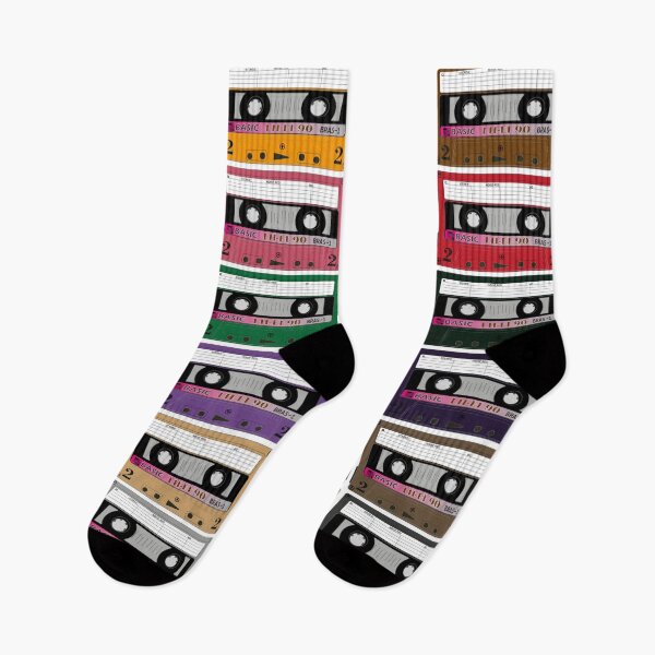 Item preview, Fitas Cassete Coloridas Vintage designed and sold by GirlaineSQ.
