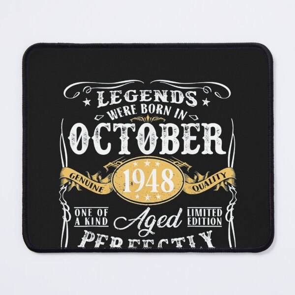 Item preview, Legends Were Born In October 1948 designed and sold by thanguy252.