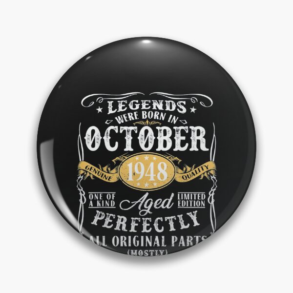Item preview, Legends Were Born In October 1948 designed and sold by thanguy252.