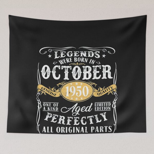 Item preview, Legends Were Born In October 1950 designed and sold by thanguy252.