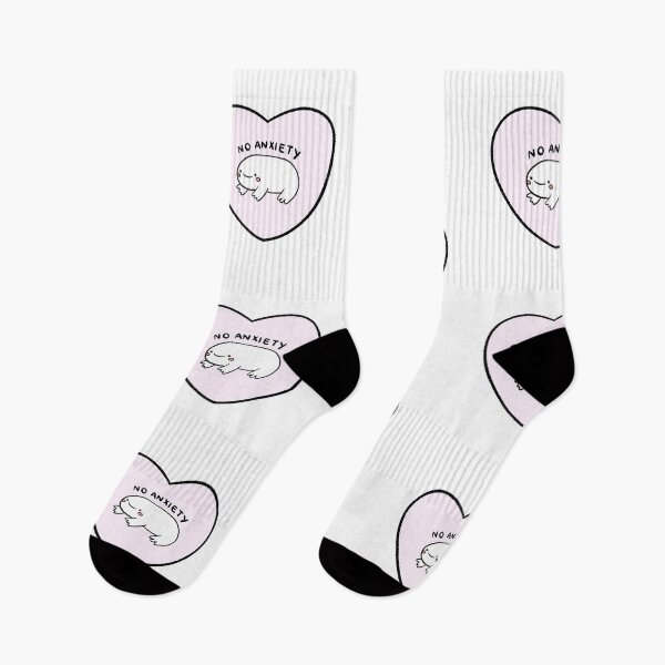 Item preview, No Anxiety | White Frog in a Light Pink Heart designed and sold by iristocat.