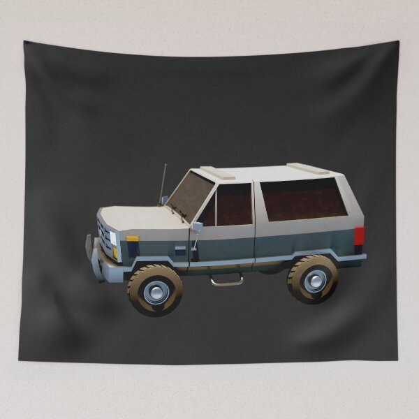 Item preview, Retro Bronco Lowpoly 3D designed and sold by Gravedrinker.