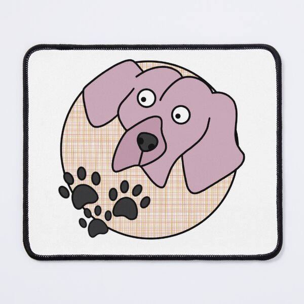 Item preview, Pink Plaid Dog Logo designed and sold by Leah Haas.
