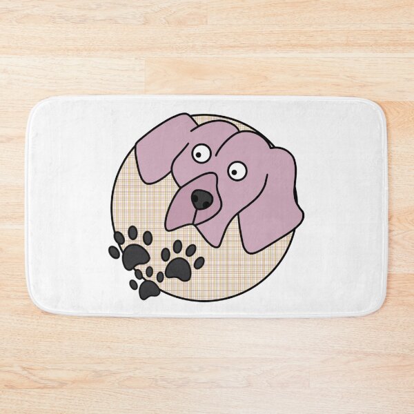 Item preview, Pink Plaid Dog Logo designed and sold by Leah Haas.