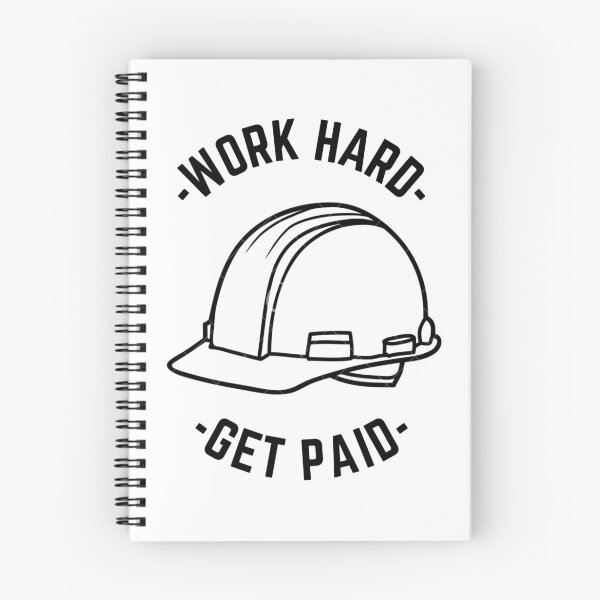 Item preview, Work Hard Get Paid Hardhat designed and sold by GabbyC03.