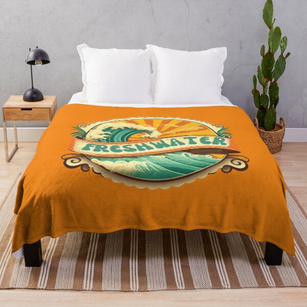 Item preview, Freshwater Beach Retro designed and sold by Fallowfields.