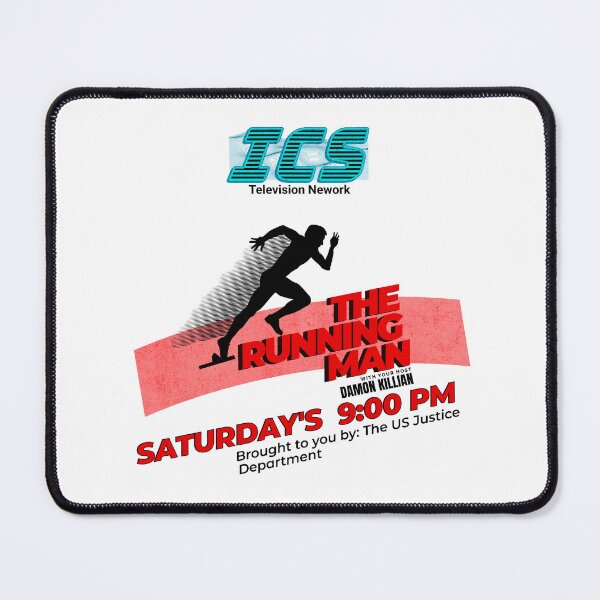 Item preview, The Running Man | ICS Television Network Classic 80s Action Movie designed and sold by dwinburn.