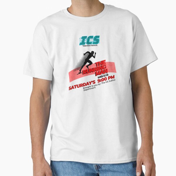 The Running Man | ICS Television Network Classic 80s Action Movie Classic T-Shirt