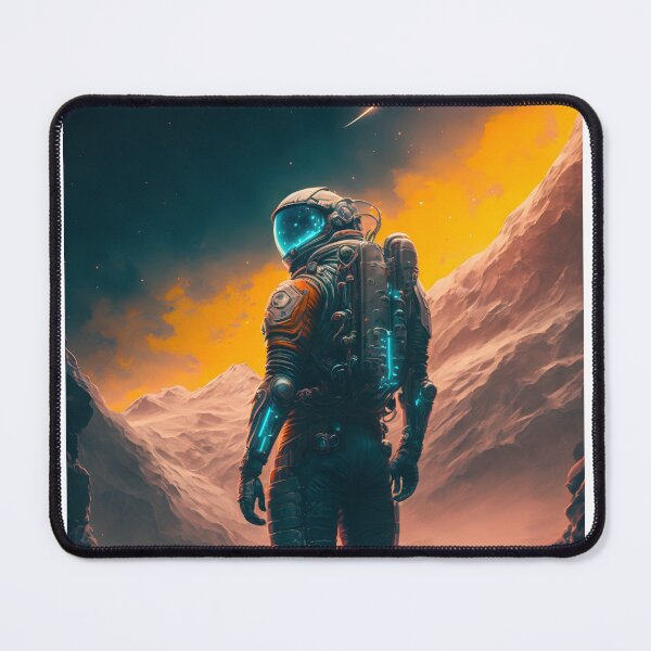 Item preview, Astronaut - Unknown Planet designed and sold by Marcelo Vieira.